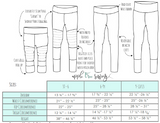 ALL SIZES Grow Along Pants (Joggers to leggings)- PDF Apple Tree Sewing Pattern (bonus extended sizes included)