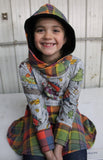 All Sizes Hooded Grow With Me Dress  - PDF Apple Tree Sewing Pattern