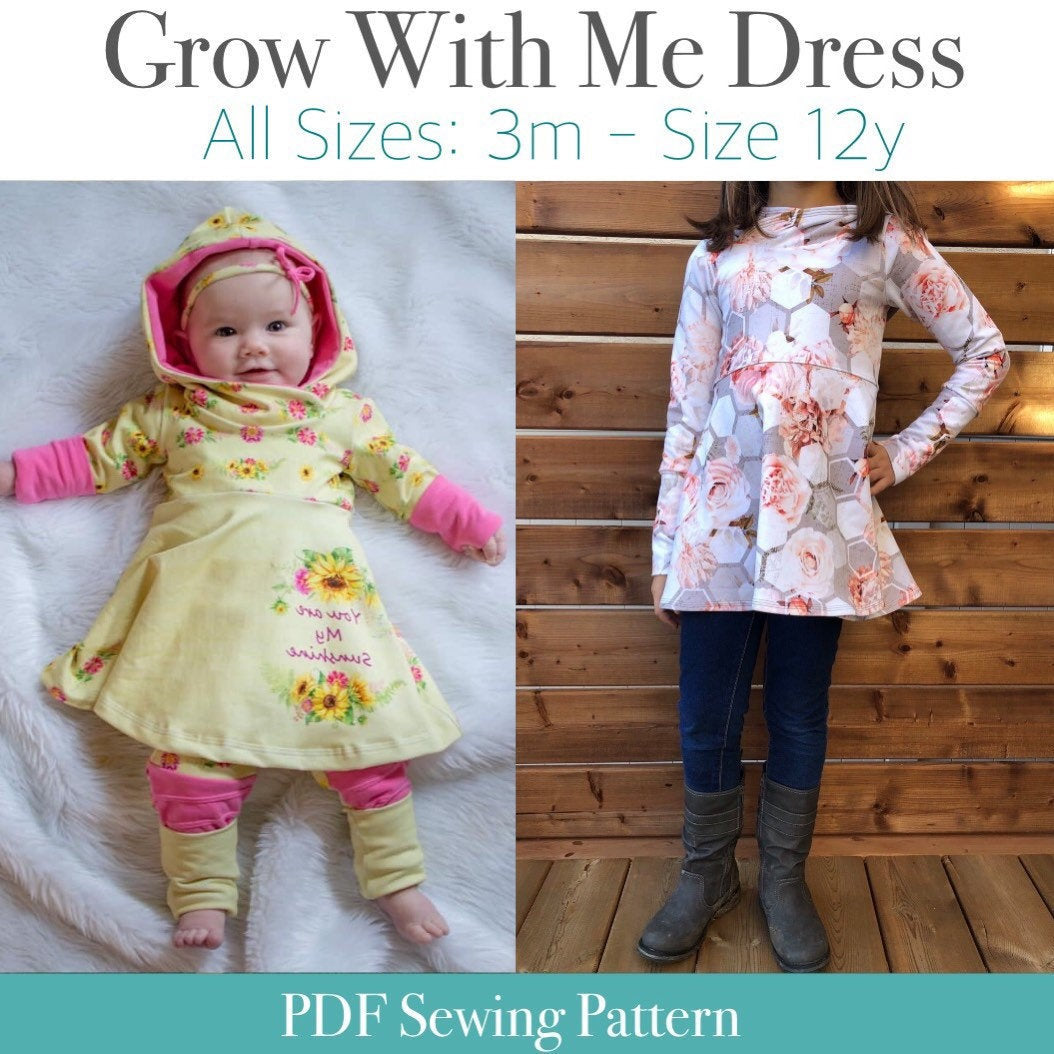 Fitted Mini Dress Sewing Pattern PDF S-XL -  Canada