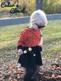 All Sizes Hooded Grow With Me Dress  - PDF Apple Tree Sewing Pattern