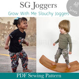 All Sizes SG Joggers- Grow With Me Slouchy Fit Joggers